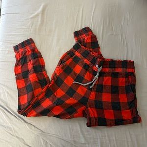 Aerie checkered pajama joggers